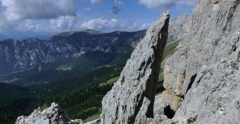 L'ago sopra il Rifugio Fronza alle Coronelle 