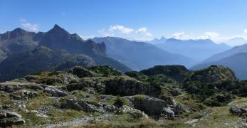 La Creta di Timau dalla vetta del Pal Piccolo 